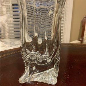 Steklama Rogaska Flared Crystal Vase